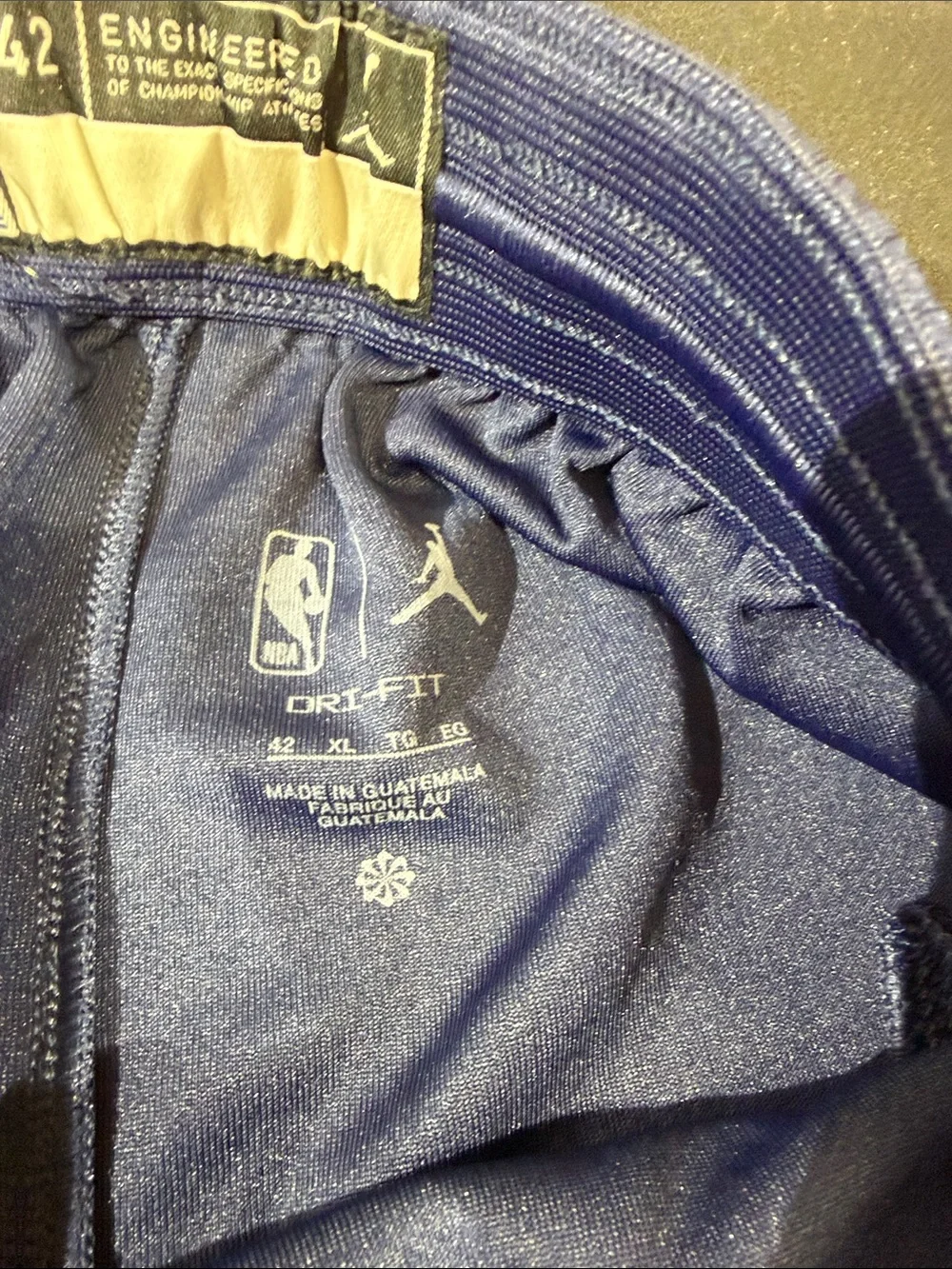 Jordan x NBA Washington Wizards Navy Blue Basketball Shorts